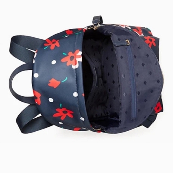 Kate Spade New York CHELSEA WHIMSY FLORAL MEDIUM BACKPACK, Multicolor - Picture 8 of 8